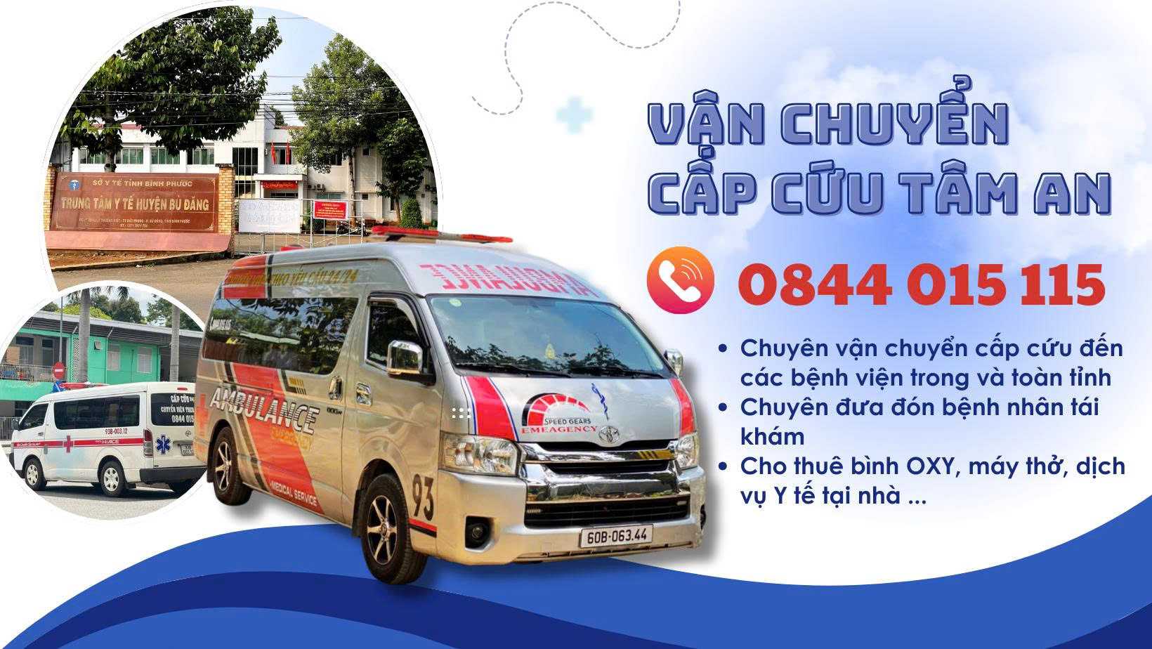 Thiết bị bên trong xe cứu thương